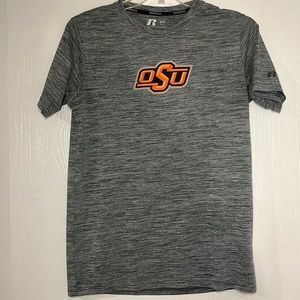 Mens Russel Dri Fit Oklahoma State OSU Dri Fit T Shirt Size Medium